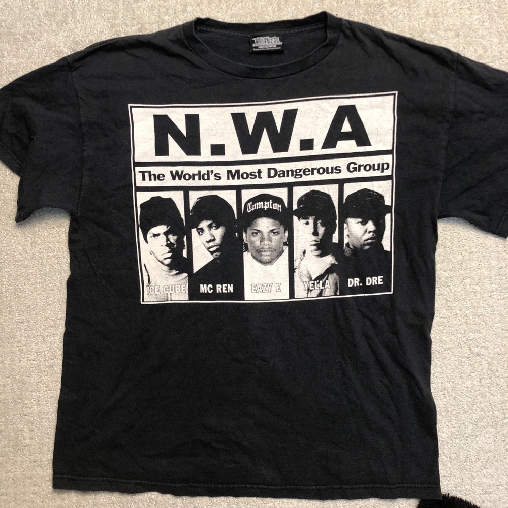 Vintage NWA "The World's Most Dangerous Group" T-Shirt